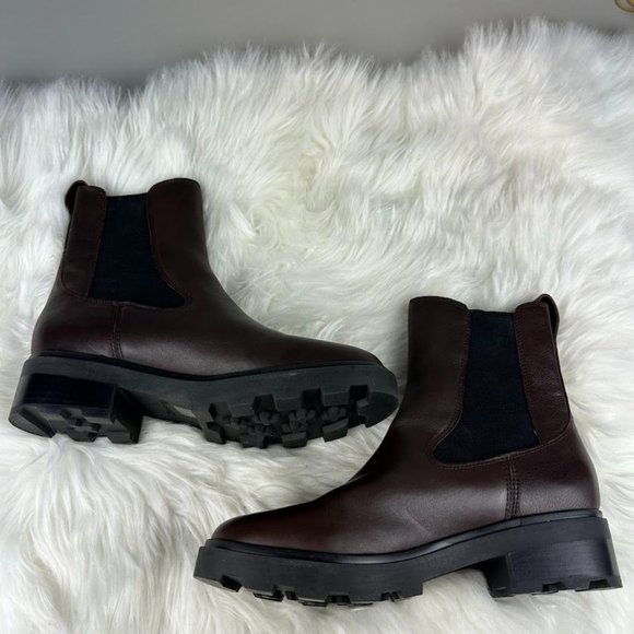 Madewell The Wyckoff Chelsea Lugsole Boot in Chocolate Raisin - Picture 6 of 8